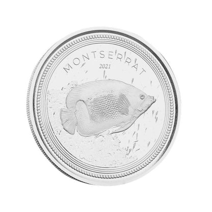 2021 EC8 Montserrat – 1 Troy Ounce .999 Fine Silver