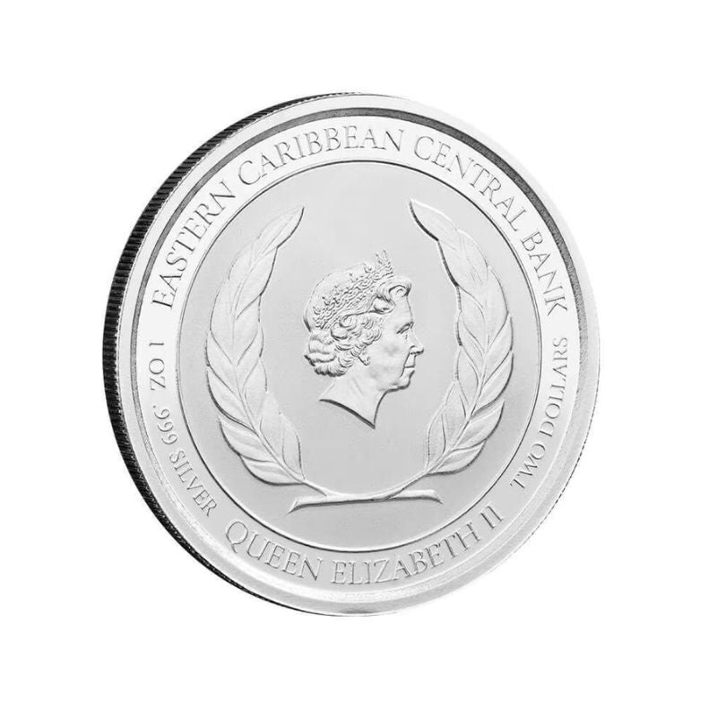 2021 EC8 Montserrat – 1 Troy Ounce .999 Fine Silver