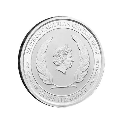 2021 EC8 Montserrat – 1 Troy Ounce .999 Fine Silver