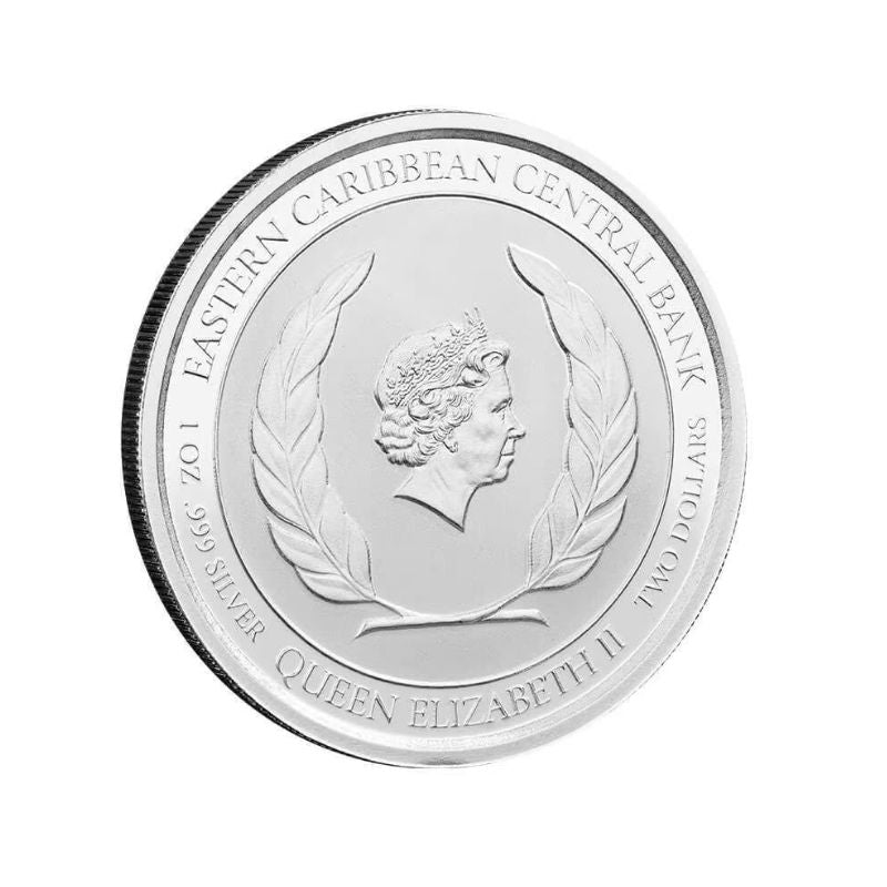 2021 EC8 St. Vincent – 1 Troy Ounce .999 Fine Silver