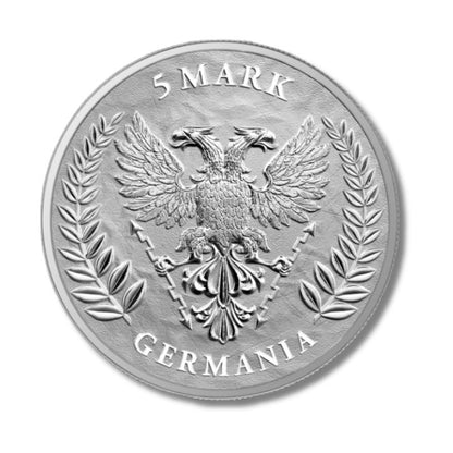 2021 Lady Germania 1oz Silver Coin MS 69