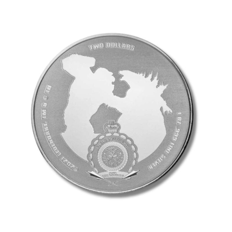 2021 Niue Godzilla vs. Kong King Kong 1oz Silver BU Coin NGC MS 69