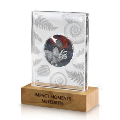 2021 Niue Impact Moments Meteorite 2 oz Silver High Relief Coin