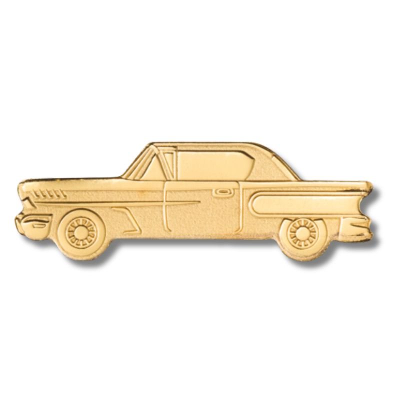 2021 Palau Open Roads Classic Car 0.5g Gold Coin