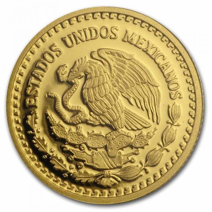 2022 1/20 oz Mexico Libertad .999 Gold Proof Coin Captain’s Chest Bullion