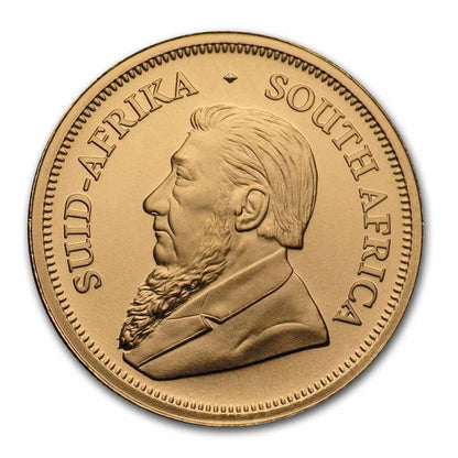 2022 1/4 oz South Africa Krugerrand .9167 Gold BU Coin Captain’s Chest Bullion