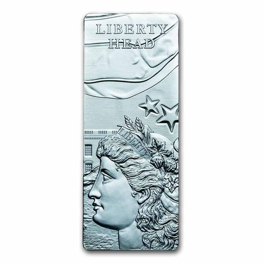 2022 Barbados The Lady Liberty 4oz Silver Coin Ice Blue 4- 1 oz Coin Set Captain’s Chest Bullion