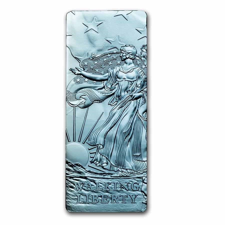 2022 Barbados The Lady Liberty 4oz Silver Coin Ice Blue 4- 1 oz Coin Set Captain’s Chest Bullion