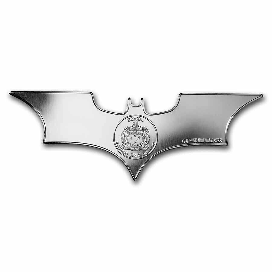 2022 Batman Batarang Shaped Coin Captain’s Chest Bullion