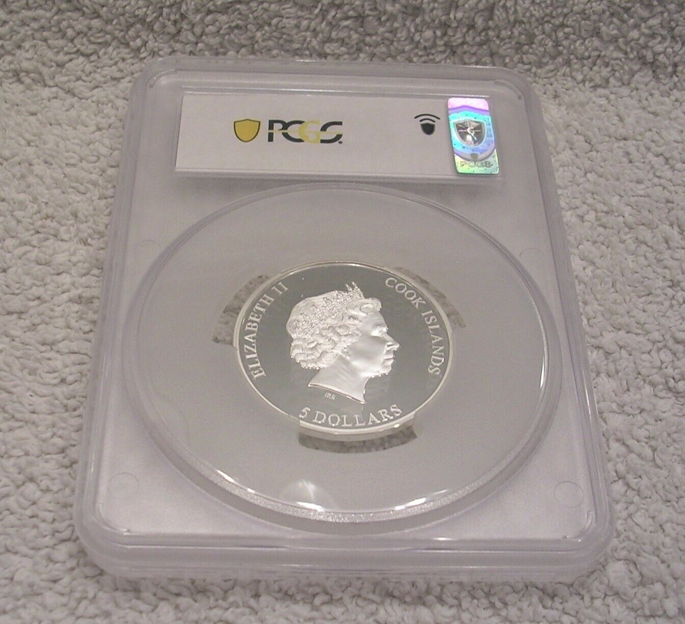 2022 Cook Islands $5 Circles of Life 1 oz Silver First Day Issue - PCGS PR70DCAM Captain’s Chest Bullion