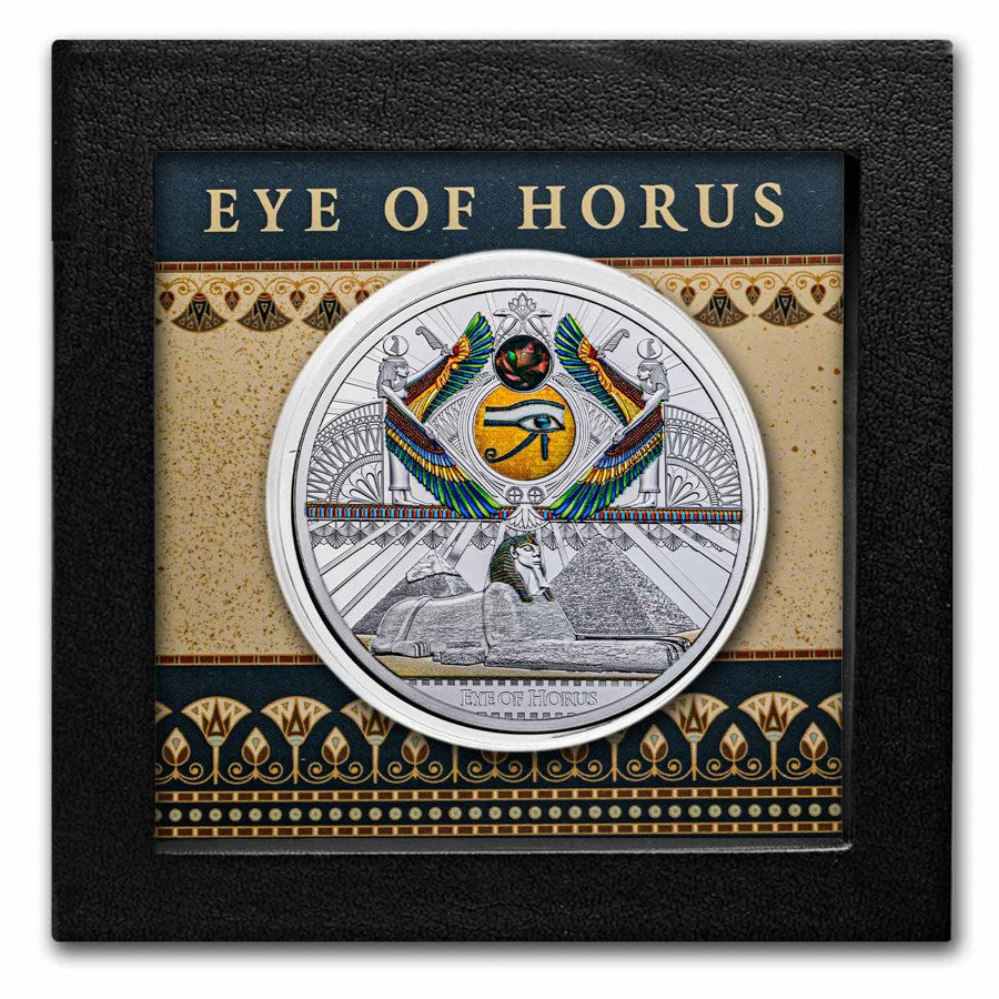 2022 Eye of Horus 1 oz Silver Round Captain’s Chest Bullion