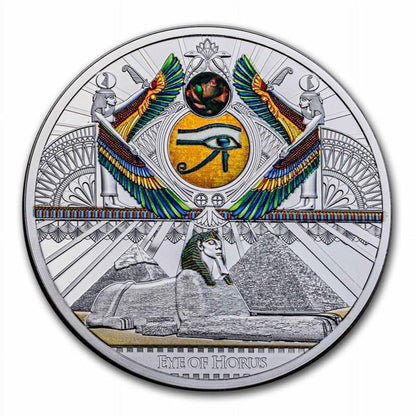 2022 Eye of Horus 1 oz Silver Round Captain’s Chest Bullion