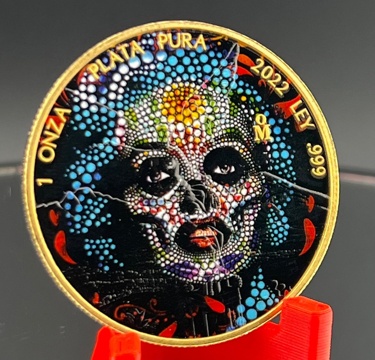 2022 Libertad Marilyn Monroe Day of Dead Captain’s Chest Bullion