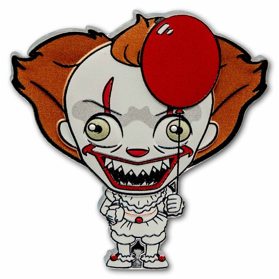 2022 Niue 1 oz Silver Chibi Coin Horror Collection: IT Captain’s Chest Bullion