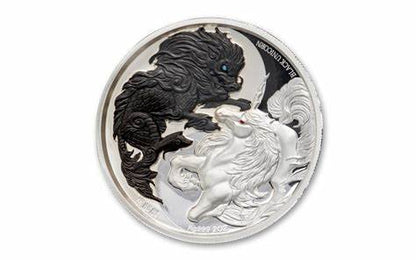 2022 The Eastern Western Black Unicorn 2oz Captain’s Chest Bullion