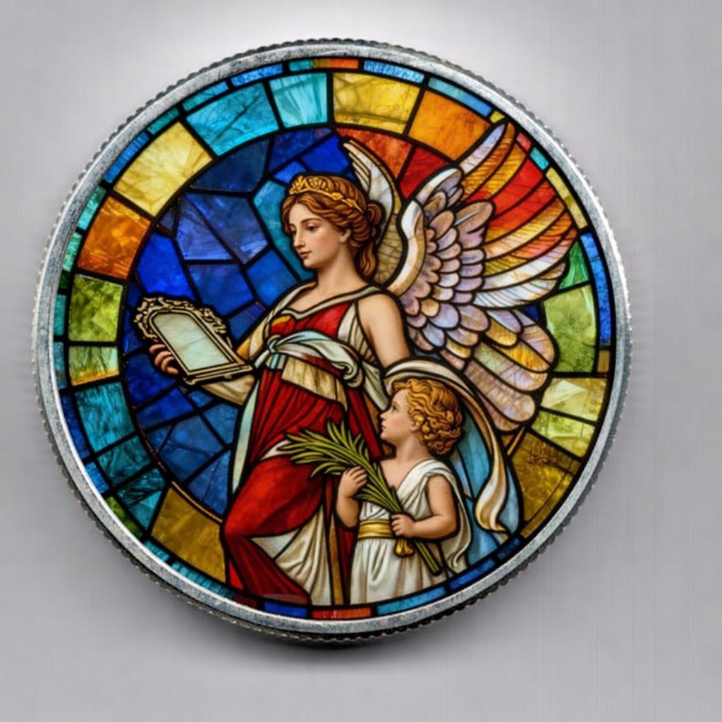 2022 St. Helena The Guardian 2oz Colorized .999 Silver Coin - Captain’s Chest Bullion