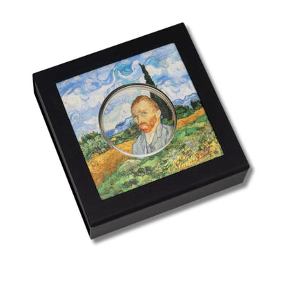 2022 Cook Islands Masters of Art Vincent van Gogh 2oz Silver Proof Coin