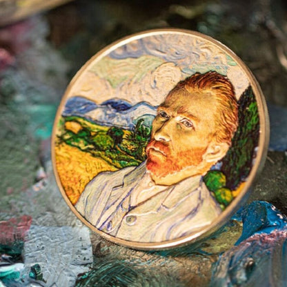 2022 Cook Islands Masters of Art Vincent van Gogh 2oz Silver Proof Coin