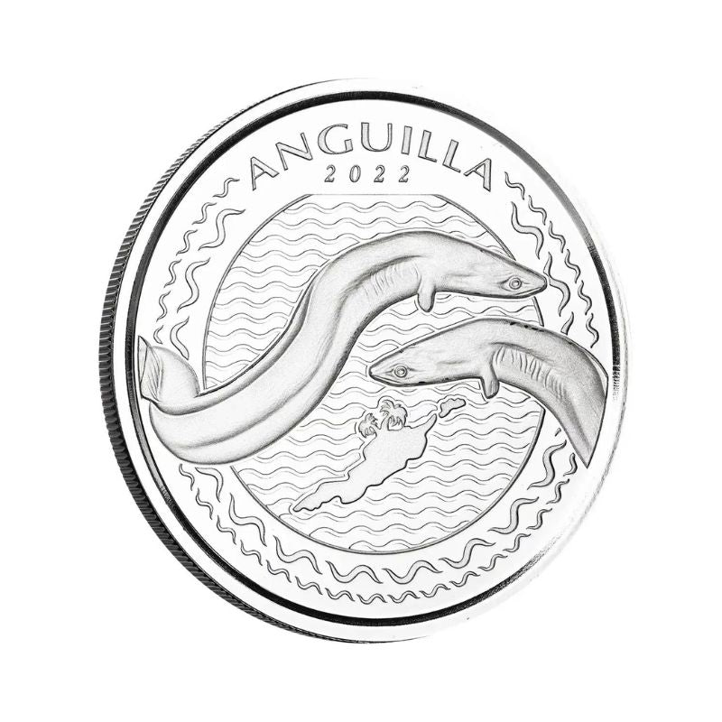 2022 EC8 Anguilla – 1 Troy Ounce .999 Fine Silver