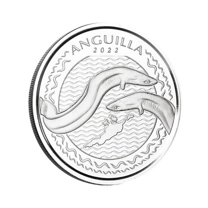 2022 EC8 Anguilla – 1 Troy Ounce .999 Fine Silver