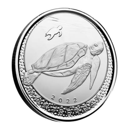 2022 EC8 Montserrat – 1 Troy Ounce .999 Fine Silver