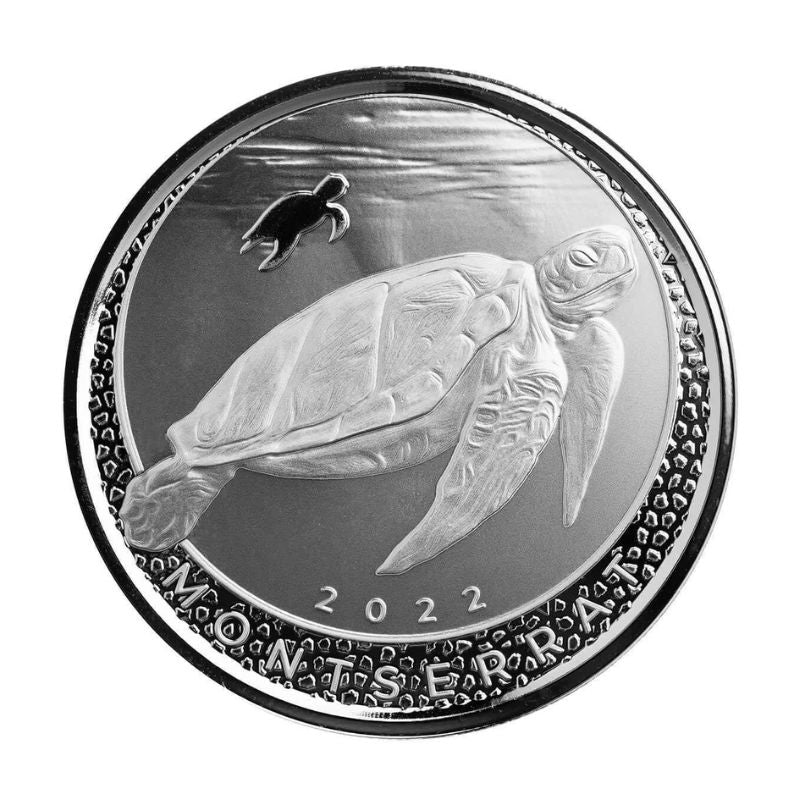 2022 EC8 Montserrat – 1 Troy Ounce .999 Fine Silver