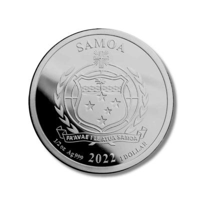 2022 Samoa Venomous & Poisonous Brazilian Wandering Spider .5oz Silver Colorized Coin NGC PF 69 UCAM