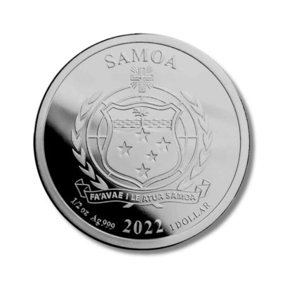 2022 Samoa Venomous & Poisonous Funnel-Web Spider .5oz Silver Colorized Coin NGC PF 69 UCAM