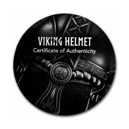 2022 Solomon Islands Viking Helmet 10oz Silver Shaped Coin