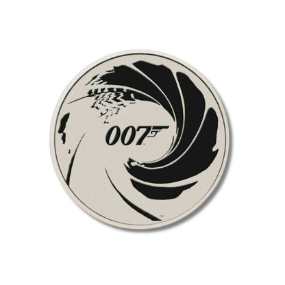 2022 Tuvalu 007 No Time to Die 1oz Coin MS 70