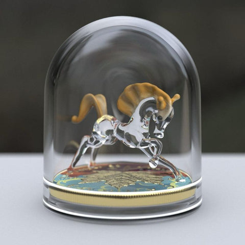 2022 5USD Murano 1oz Silver Coin Horse