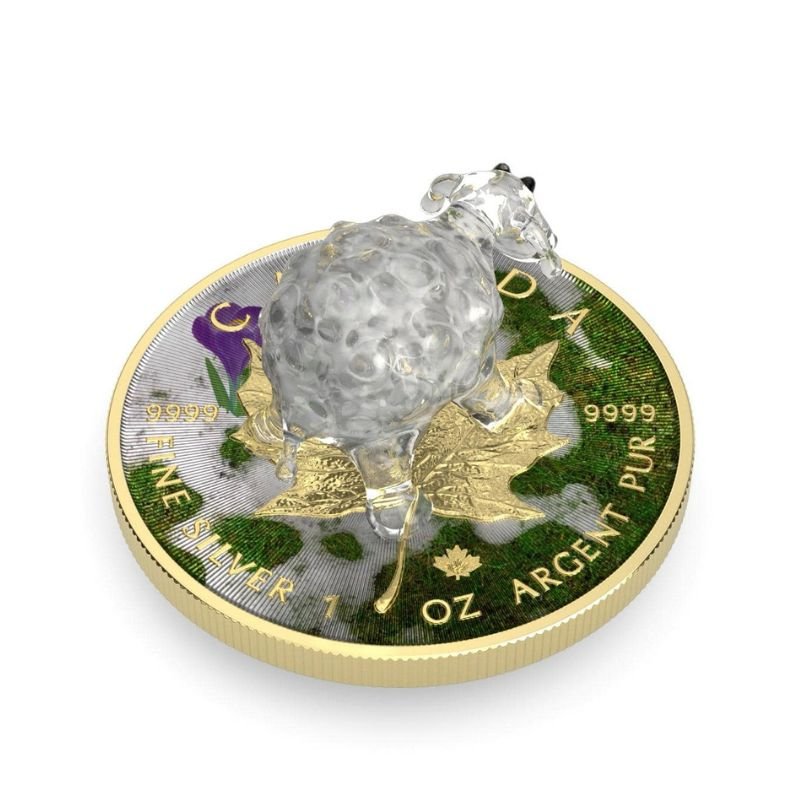 2022 $5 Murano Sheep 1 oz Silver Coin