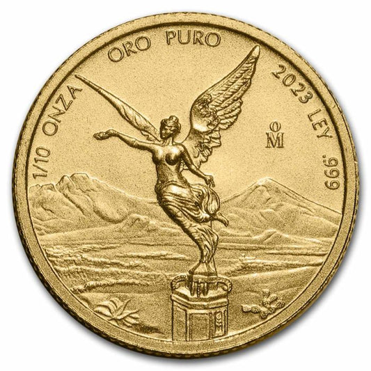 2023 1/10 oz Mexico Libertad .999 Gold Coin Captain’s Chest Bullion