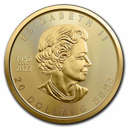 2023 1/2 oz Canada Maple Leaf .9999 Gold BU Coin Captain’s Chest Bullion