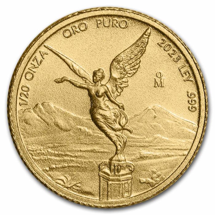 2023 1/20 oz Mexico Libertad .999 Gold Coin Captain’s Chest Bullion