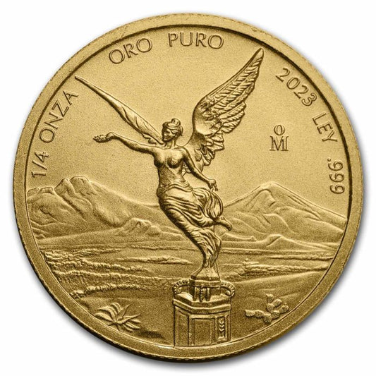 2023 1/4 oz Mexico Libertad .999 Gold Coin Captain’s Chest Bullion