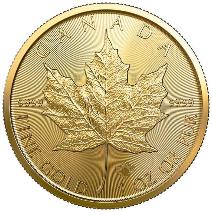 2023 1 oz Canada Maple Leaf .9999 Gold Coin Captain’s Chest Bullion