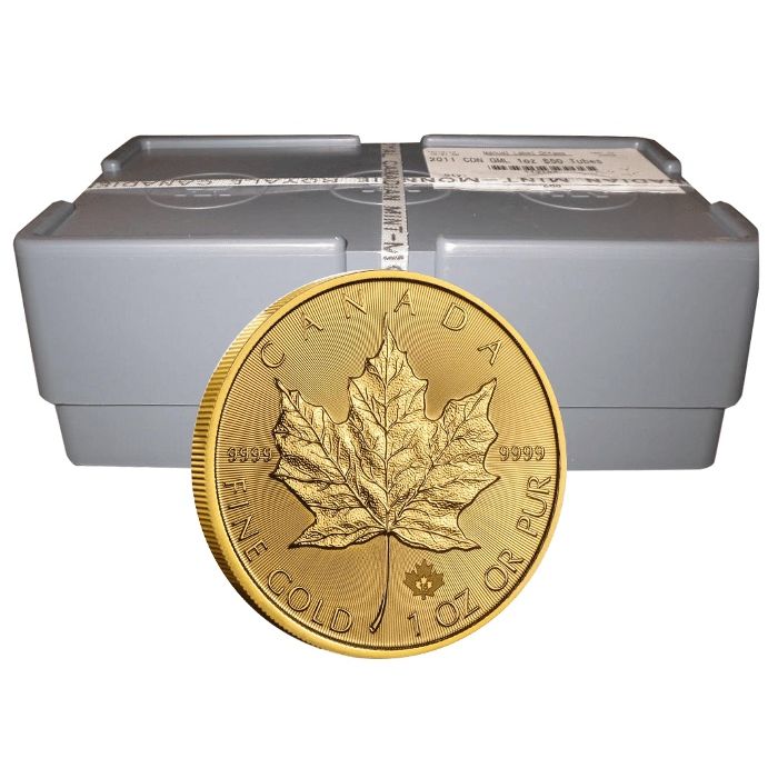 2023 1 oz Canada Maple Leaf .9999 Gold Coin Captain’s Chest Bullion