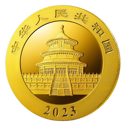 2023 15 gram China Panda .999 Gold Coin Captain’s Chest Bullion