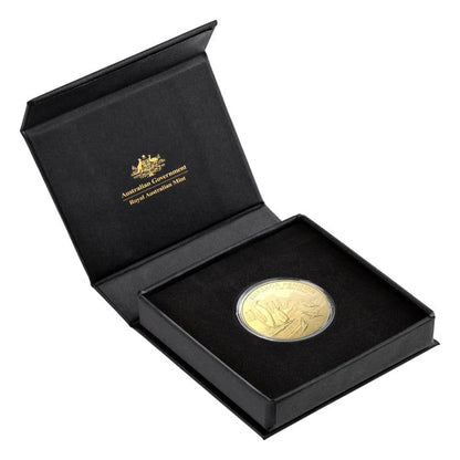 2023 1oz Australian Antarctic Territory - Emperor Penguin .9999 Gold BU Coin Captain’s Chest Bullion