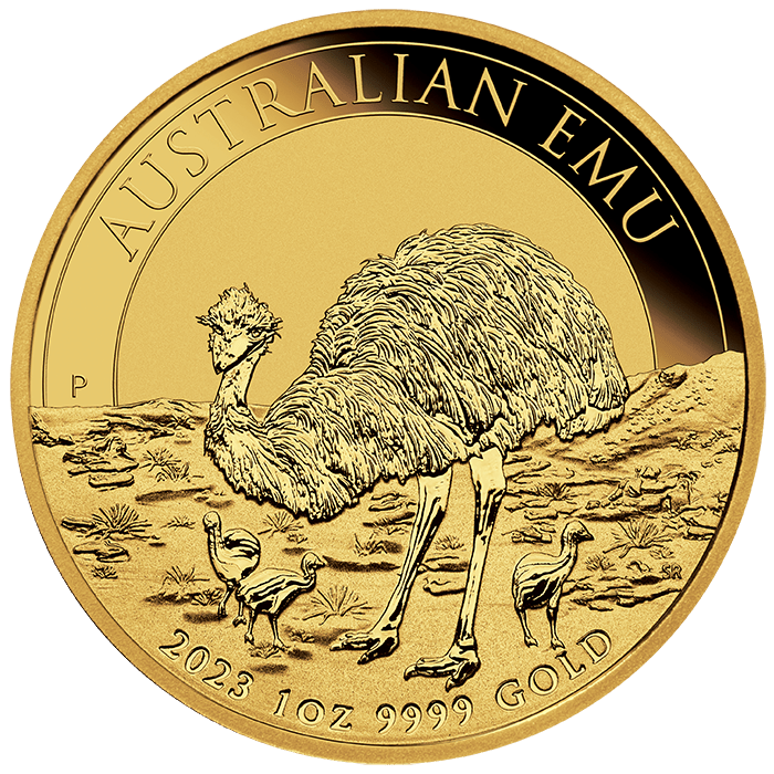 2023 Australia Emu 1 oz Gold Coin Captain’s Chest Bullion