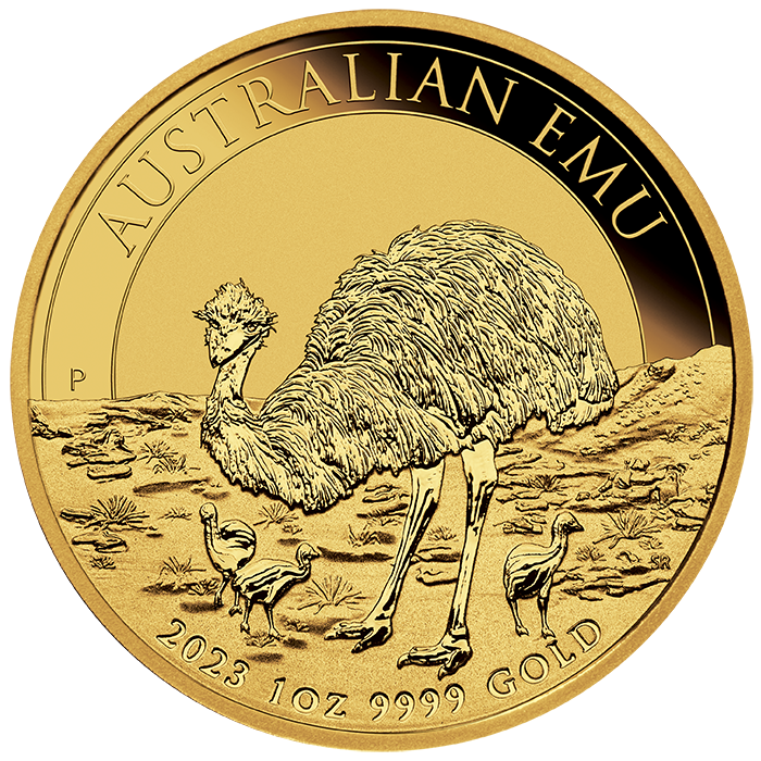 2023 Australia Emu 1 oz Gold Coin Captain’s Chest Bullion