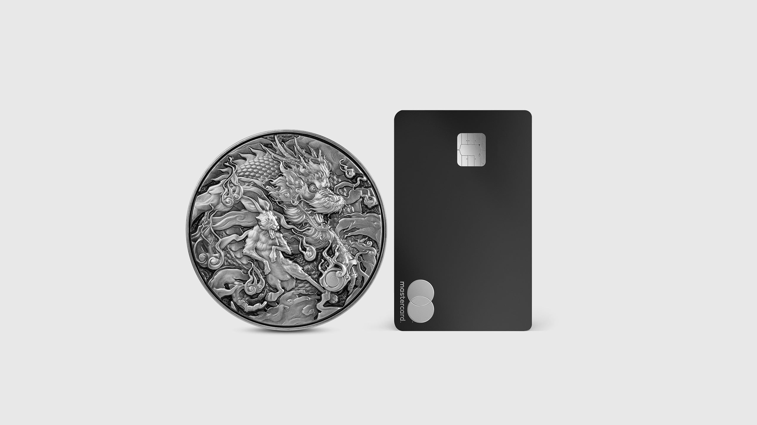 2023 Tokelau Chinese Dragon & Rabbit 2oz .999 Silver Coin