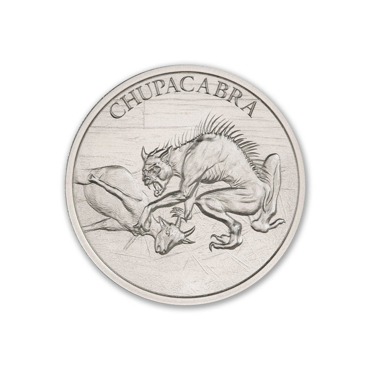 2023 Chupacabra 1 Troy Ounce 39mm Captain’s Chest Bullion