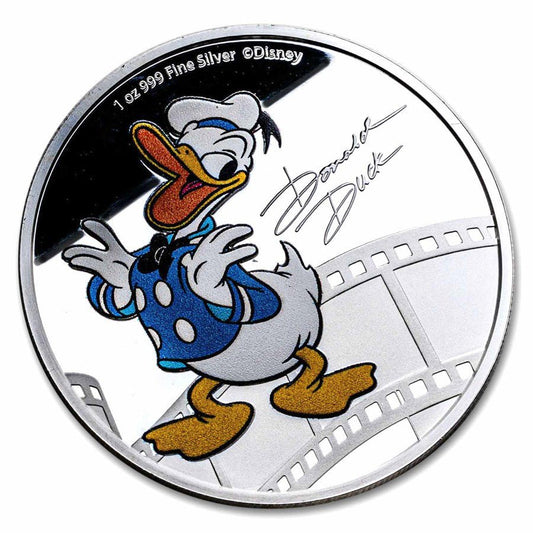 2023 Disney Mickey & Friends – Donald Duck 1oz Silver Coin Niue Captain’s Chest Bullion