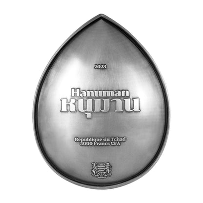 2023 Tchad Hanuman 1 oz Silver Coin
