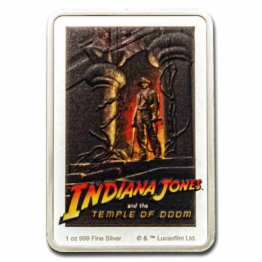 2023 Indiana Jones Temple Of Doom  1oz Golden Idol Captain’s Chest Bullion