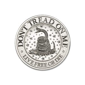 2023 Intaglio Don’t Tread On Me 2 Troy Ounce 39mm Captain’s Chest Bullion