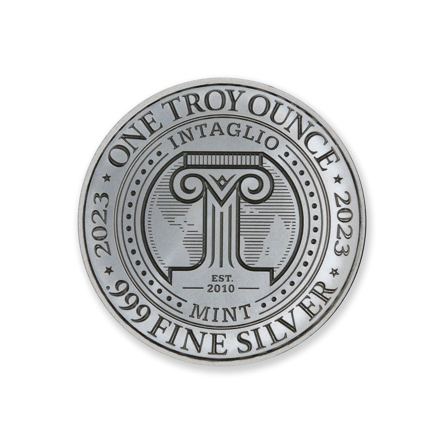 2023 Intaglio Memento Mori 1 Troy Ounce 39mm Captain’s Chest Bullion