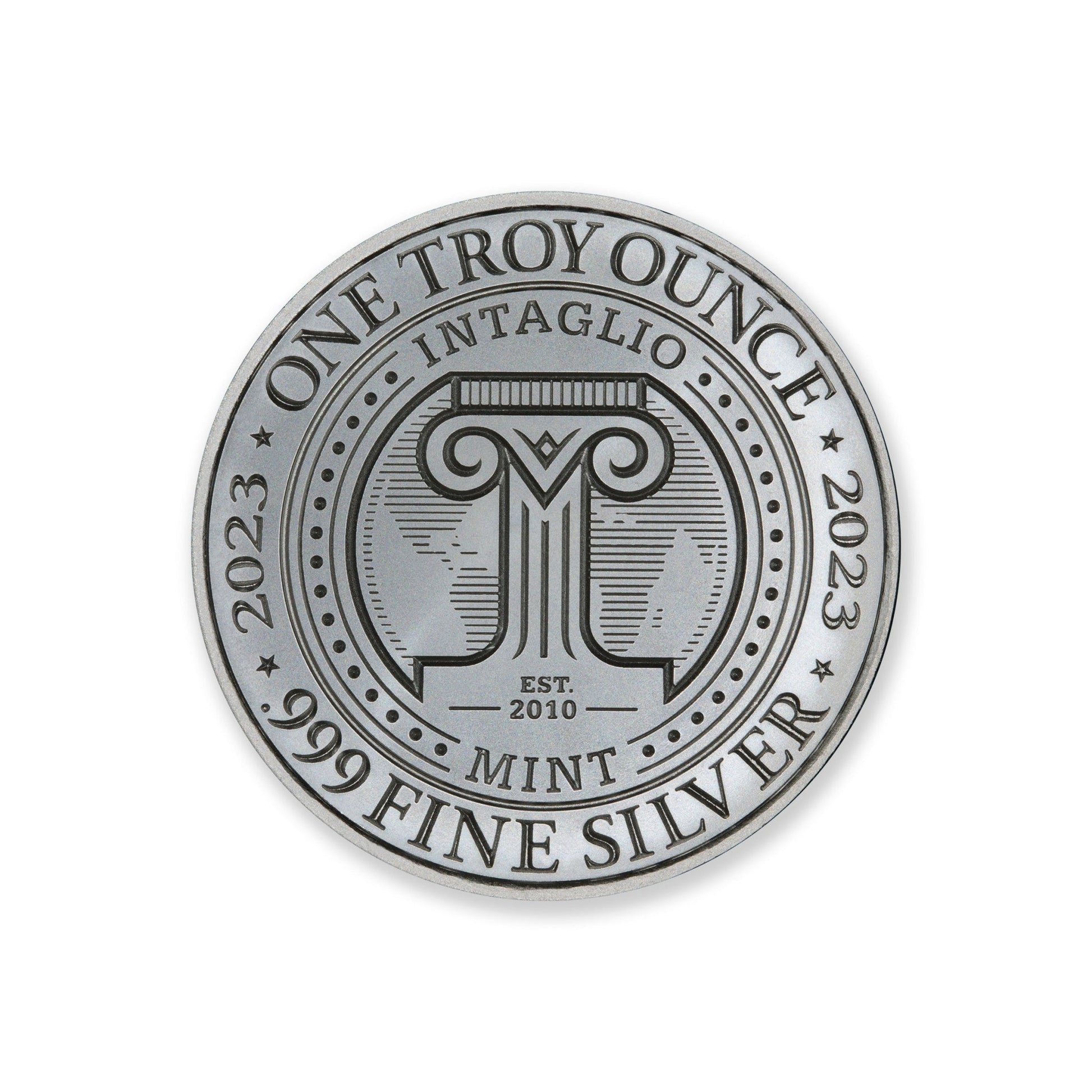 2023 Intaglio Memento Mori 1 Troy Ounce 39mm Captain’s Chest Bullion
